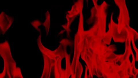 Burning flames from start to finish with ProRes Stock Footage 304901572
