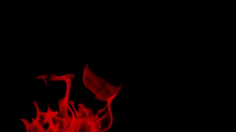 Burning flames from start to finish with ProRes Stock Footage 304902486