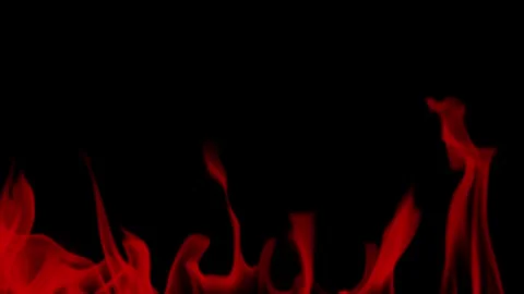 Burning flames from start to finish with ProRes Stock Footage 304902985