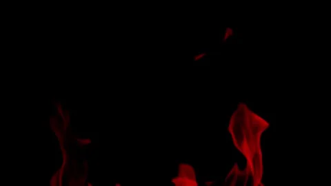 Burning flames from start to finish with ProRes Stock Footage 304903147