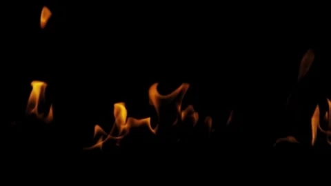Burning flames from start to finish with ProRes Stock Footage 305080765