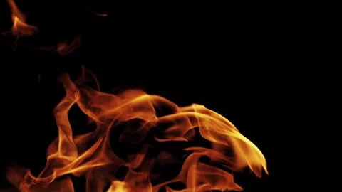 Burning flames from start to finish with ProRes Stock Footage 305080769