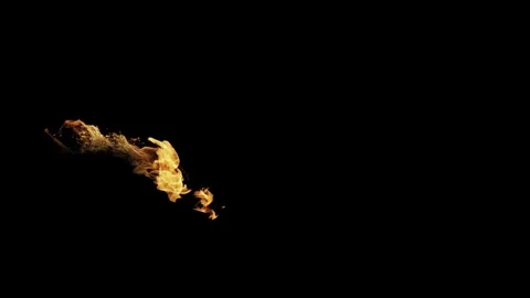 Burning flames from start to finish with ProRes Stock Footage 305080867