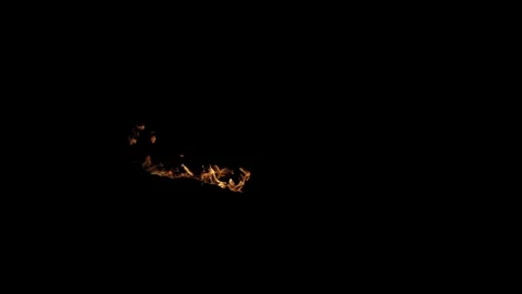 Burning flames from start to finish with ProRes Stock Footage 305080898
