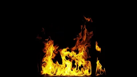 Burning flames from start to finish with ProRes Stock Footage 305081410