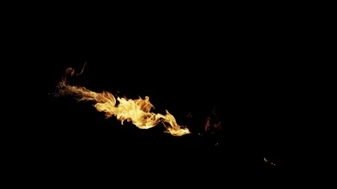 Burning flames from start to finish with ProRes Stock Footage 305081414
