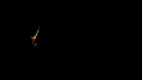 Burning flames from start to finish with ProRes Stock Footage 305081423