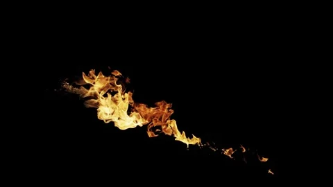 Burning flames from start to finish with ProRes Stock Footage 305081446