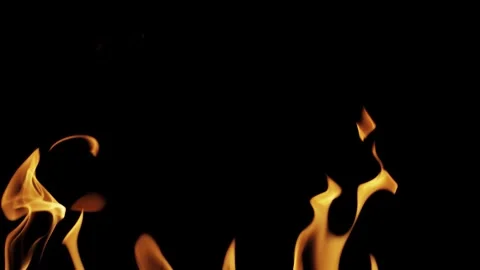 Burning flames from start to finish with ProRes Stock Footage 305081449