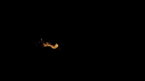 Burning flames from start to finish with ProRes Stock Footage 305081459