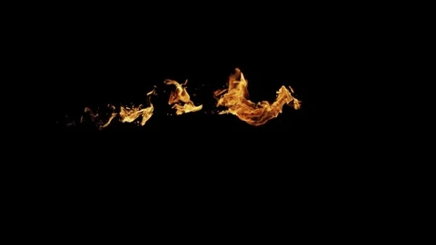 Burning flames from start to finish with ProRes Stock Footage 305081460