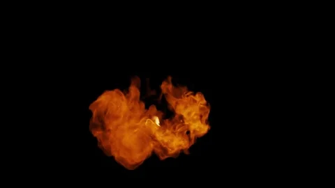 Burning flames from start to finish with ProRes Stock Footage 305081480
