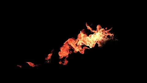 Burning flames from start to finish with ProRes Stock Footage 305788805
