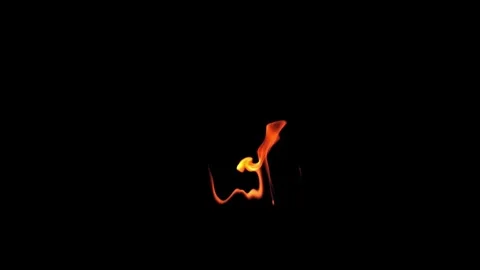 Burning flames from start to finish with ProRes Stock Footage 305788806