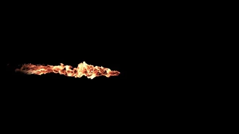 Burning flames from start to finish with ProRes Stock Footage 305788834