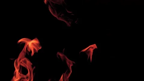 Burning flames from start to finish with ProRes Stock Footage 305788844