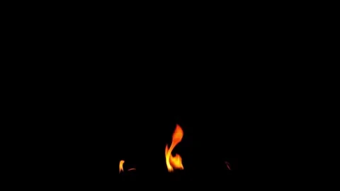 Burning flames from start to finish with ProRes Stock Footage 305788873