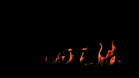 Burning flames from start to finish with ProRes Stock Footage 305788988