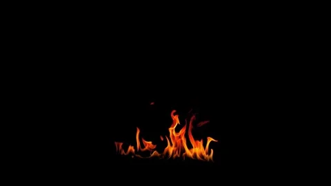 Burning flames from start to finish with ProRes Stock Footage 305789002