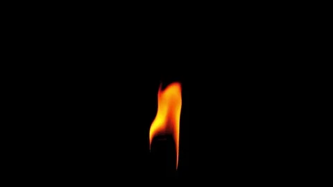 Burning flames from start to finish with ProRes Stock-Footage 305789056