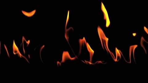 Burning flames from start to finish with ProRes Stock Footage 305789089