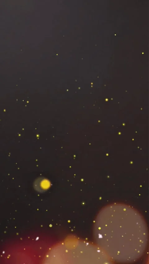 Burning Fluorescent Particle Light Circle Flare vertical overlay Stock Footage 330942039