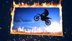 Burning Frames Stock After Effects