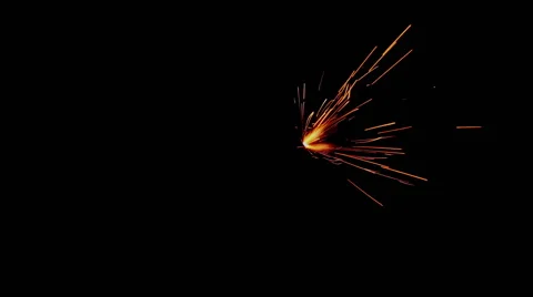 Burning fuse Stock Footage 53206352