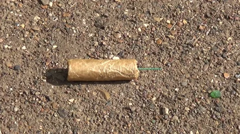 Burning fuse Stock Footage 53842713