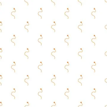 Burning fuse pattern with a spark ready to ignite イラスト素材