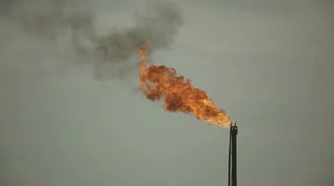 Burning gas 스톡 동영상 11300084