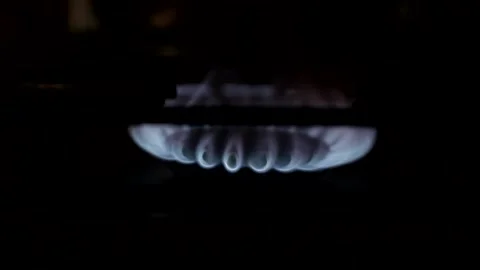 Burning gas Stock Footage 146077507