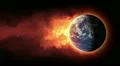 Burning Globe HD Footage