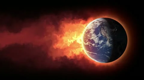 Burning Globe Vidéo 22251965