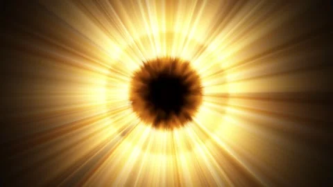 Burning glory sacred flare light burst Stock Footage 240324975