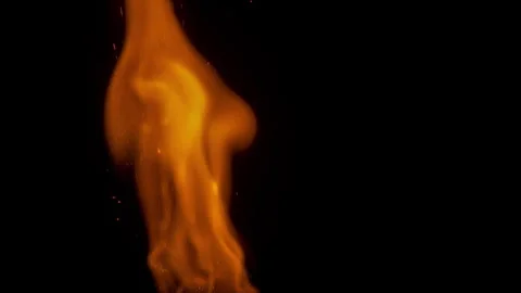 Burning Gunpowder Path 4K TZ Stock-Footage 342231158