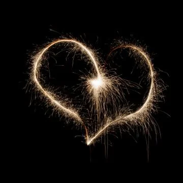 The Burning Heart Stock Photos