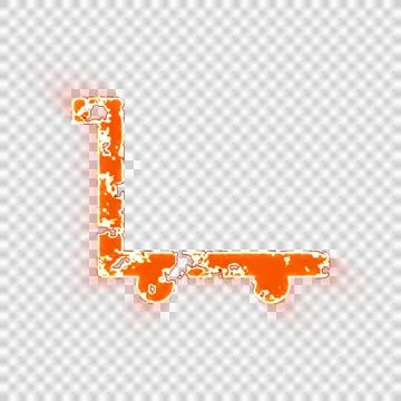 Burning icon dolly flatbed empty on transparent background. Looks like burnt Stock Illustration