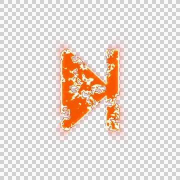 Burning icon step forward on transparent background. Looks like burnt paper Stock Illustration