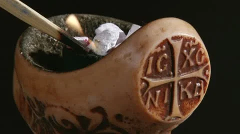 Burning incense 動画素材 12717259