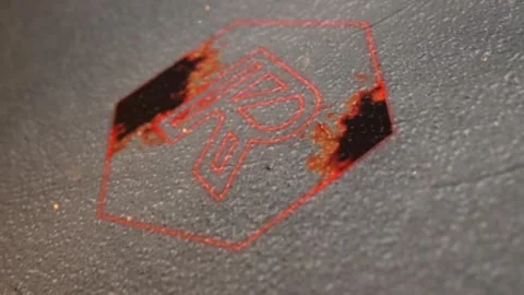 Burning Logo Reveal (Ember) After Effects stock