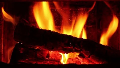 Burning logs. 스톡 동영상 71472393