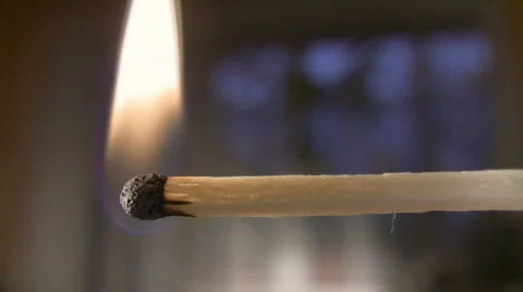 Burning match Video stock 318951