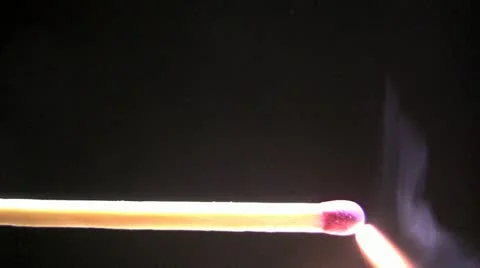 Burning Match Video stock 12289669
