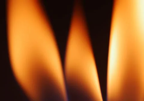 Burning match Stock Photos