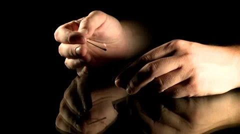 Burning matches Stock Footage 8841391