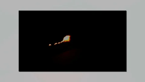 Burning of matches, installation Stock Footage 75607654