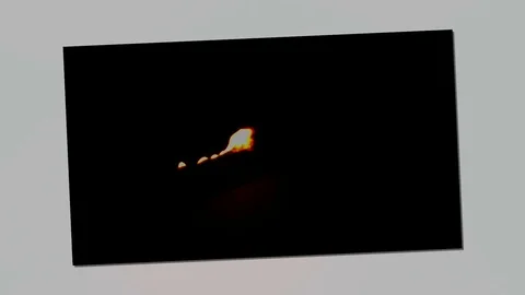 Burning of matches, installation Stock Footage 75610016