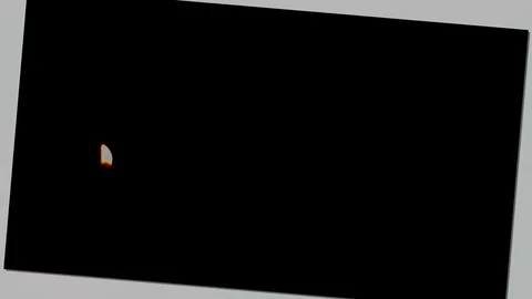 Burning of matches, installation Stock Footage 75613436