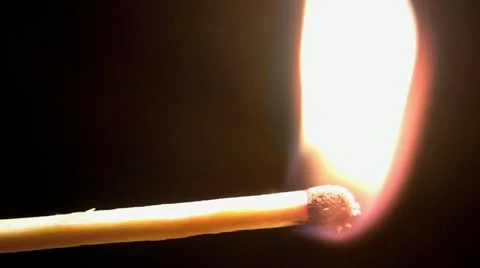Burning Matchstick Видео 12302701